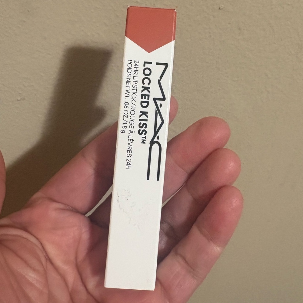 MAC Locked Kiss Lipstick -in 61 MISCHIEF Brand New Never Used.